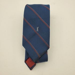 Yves Saint Laurent Striped Neck Tie